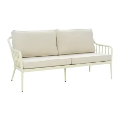Canapé Coleville, Pearl white-dot beige, 3 places