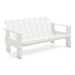 Canapé Crate Lounge en pin laqué, White