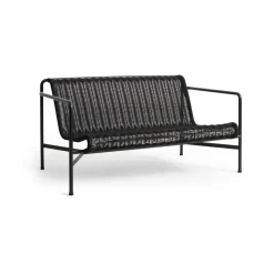 Canapé lounge Palissade Cord, Anthracite
