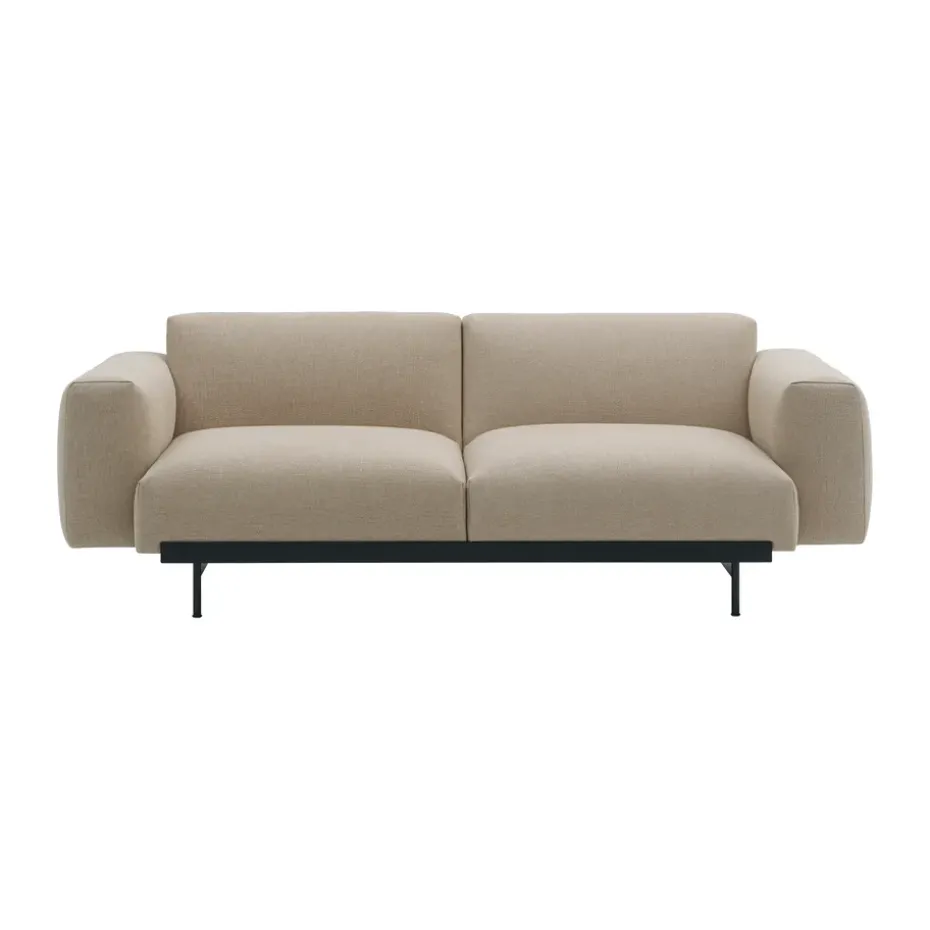 Canapé modulable In Situ 2 places configuration 1, Ecriture 240-Black