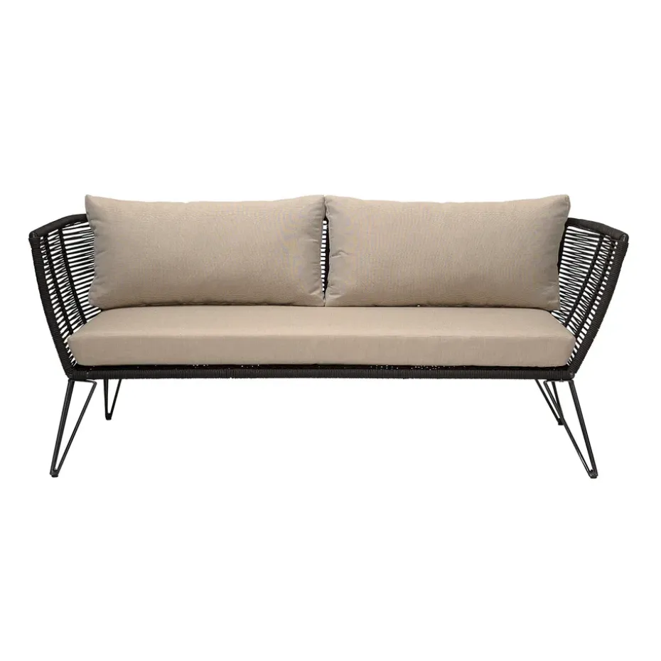 Canapé Mundo, Black-beige