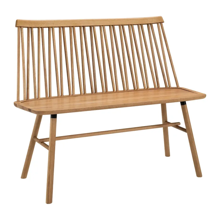 Canapé ZigZag, Chêne huilé