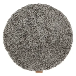 Carreau de chaise Shepherd Jill rembourré 38 cm, gris graphite