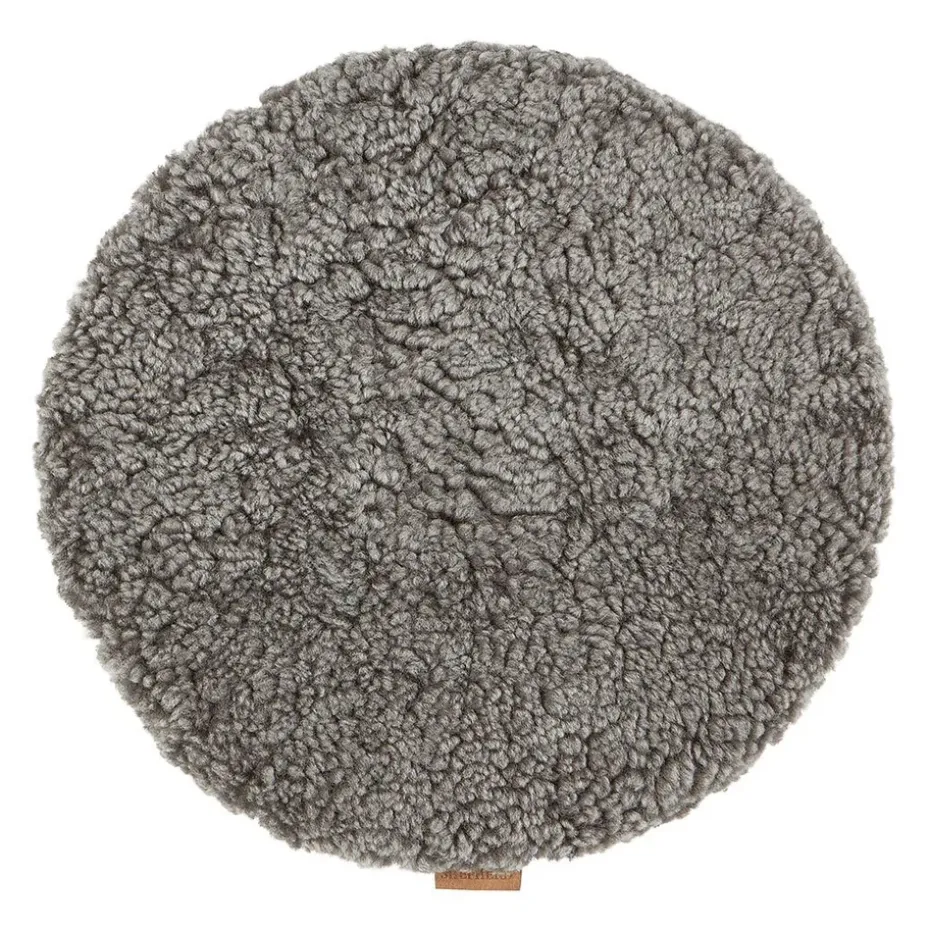 Carreau de chaise Shepherd Jill rembourré 38 cm, gris graphite