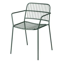 Chaise à accoudoirs Eden, Forest green