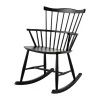 Chaise à bascule J52G, Hêtre RAL 9005
