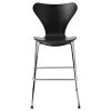Chaise 3177 Series 7 Junior chrome, Black