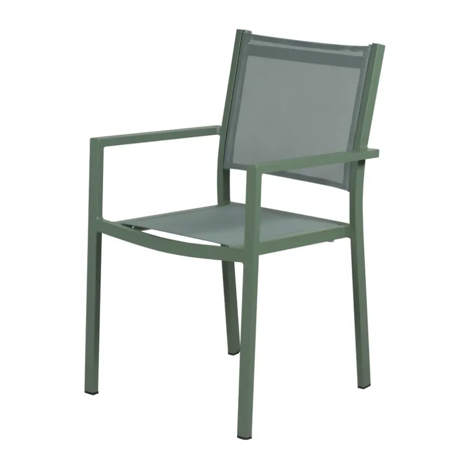 Chaise Aria, Sage green