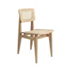 Chaise C-Chair, oak oiled, rotin