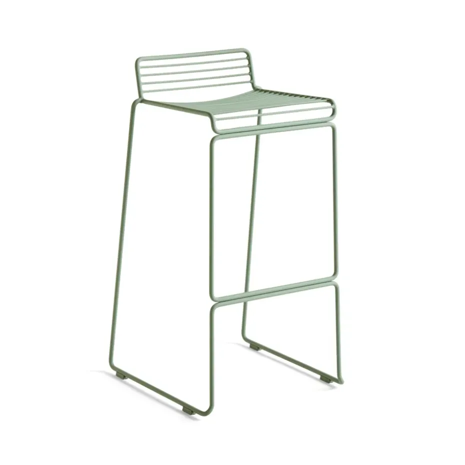 Chaise de bar Hee High barstol 75 cm, Fall green
