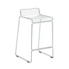 Chaise de bar Hee Low 65 cm, Galvanized