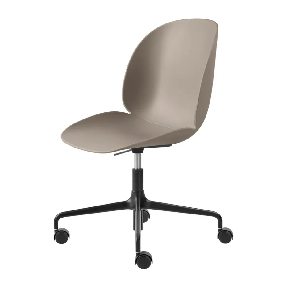 Chaise de bureau Beetle Meeting Chair, New beige-black