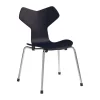 Chaise d'enfant Grand Prix, Midnight blue frêne peint-chrome
