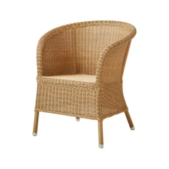 Chaise Derby, Naturel, rotin
