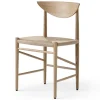 Chaise Drawn HM3, Chêne huilé blanc