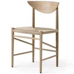 Chaise Drawn HM3, Chêne huilé blanc