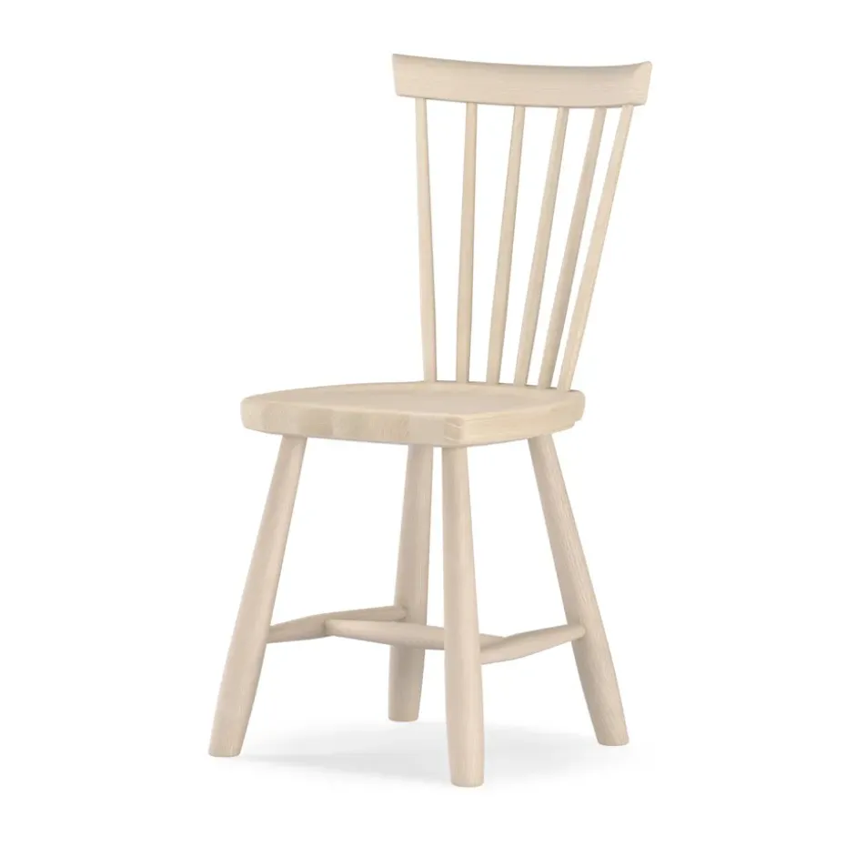 Chaise enfant Lilla Åland bouleau 33 cm, Laqué mat clair
