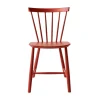 Chaise J46, Beech red painted