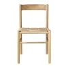 Chaise J178 Lønstrup v2, Oak nature lacquered-papercord