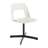 Chaise Layout Chair 131, Cream white-black