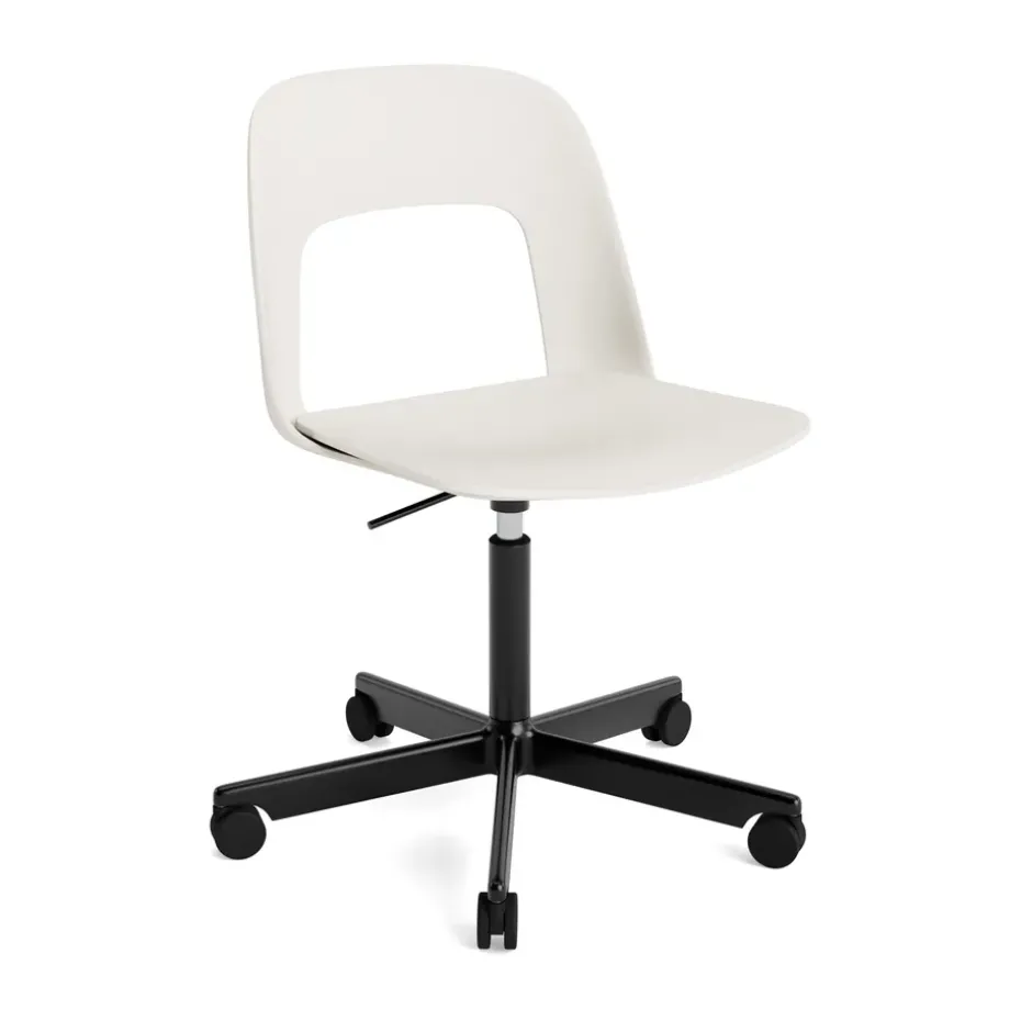 Chaise Layout Chair 141, Cream white-black