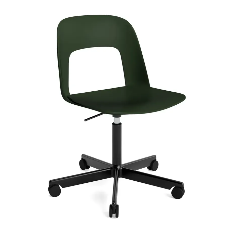 Chaise Layout Chair 141, Pastel green-black