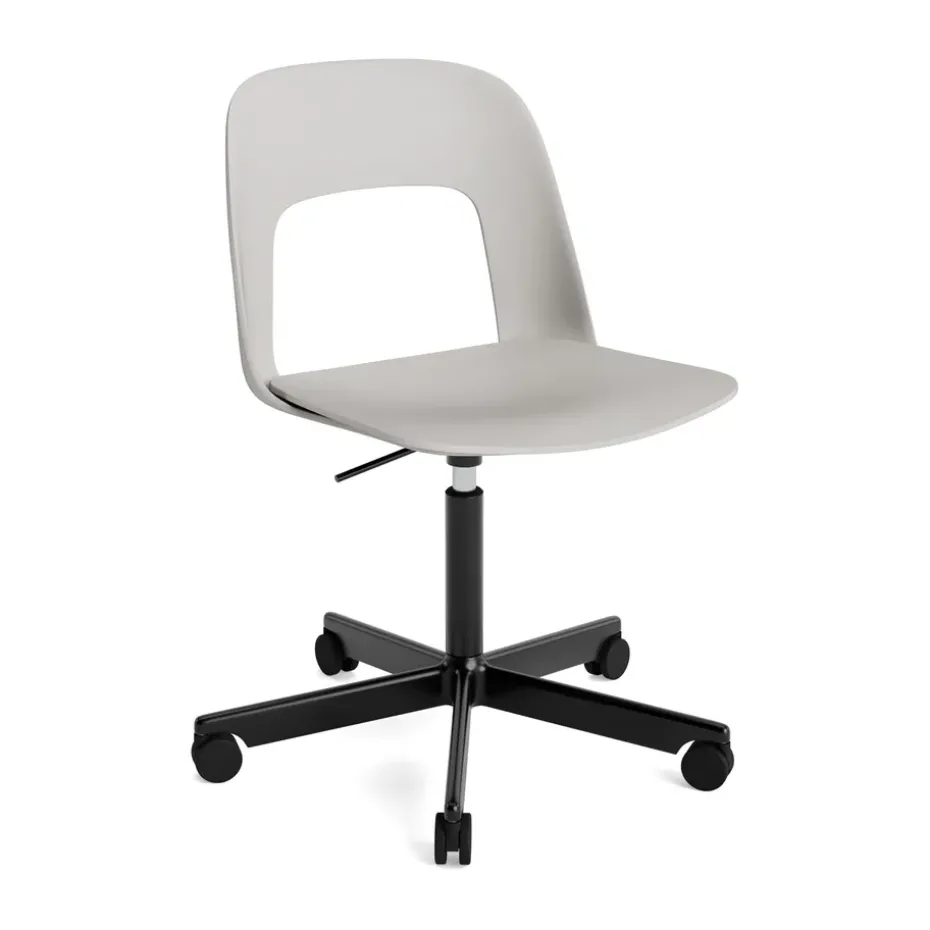 Chaise Layout Chair 141, Sky grey-black