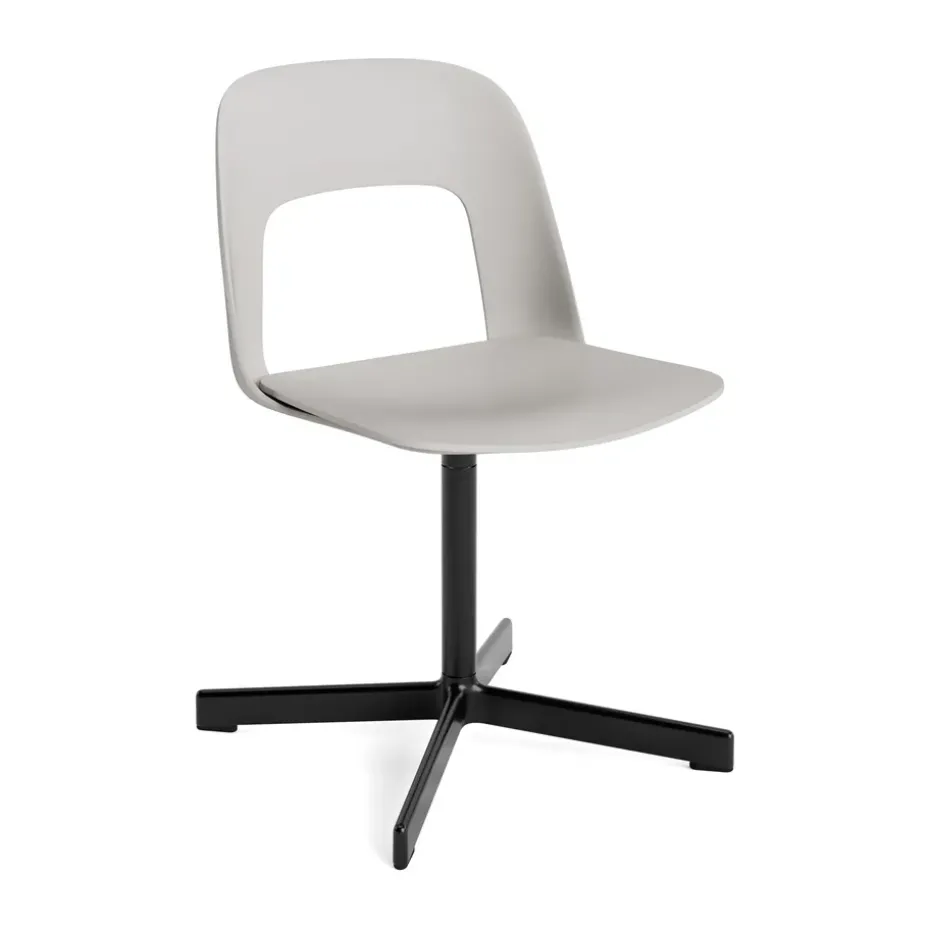 Chaise Layout Chair 131, Sky grey-black