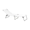Chaise longue Amigo, Blanc