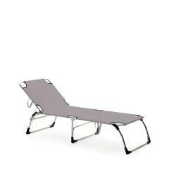 Chaise longue Amigo XXL, tissu Continente, structure en aluminium