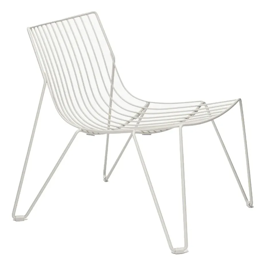 Chaise longue Tio easy chair, White