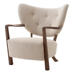 Chaise longue Wulff ATD2 fauteuil, Noyer huilé-Karakorum