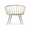 Chaise lounge Arka chêne, Vernis mat clair