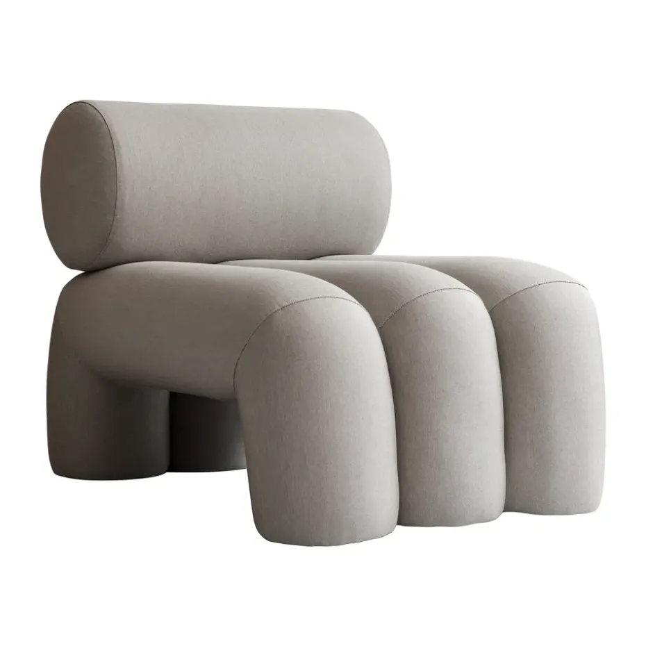 Chaise lounge Foku Chair, Taupe