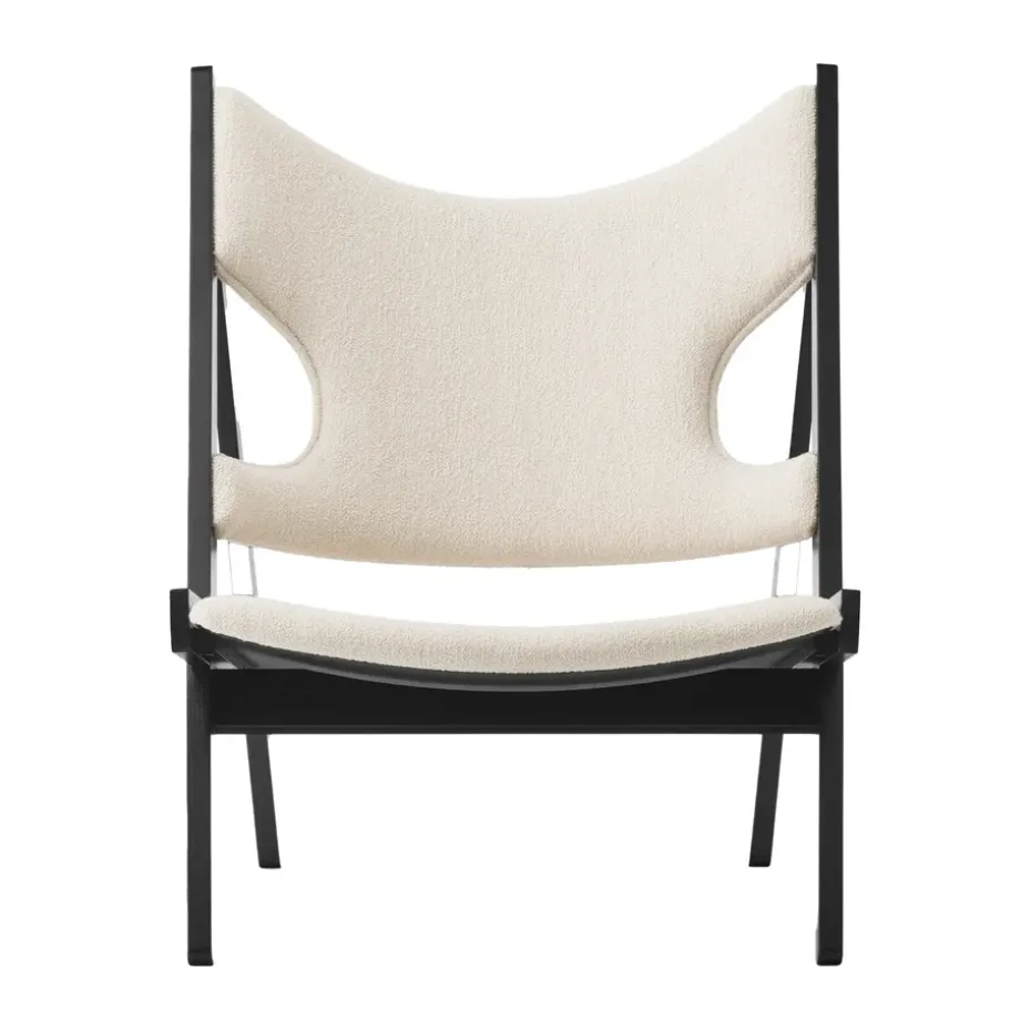 Chaise lounge Knitting, Barnum Bouclé 24-chêne noir
