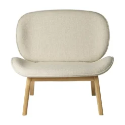 Chaise lounge L32 Suru, Oak nature lacquered-light beige