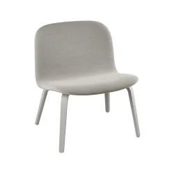 Chaise lounge recouverte de textile Visu, Steelcut trio 133-Grey
