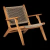 Chaise lounge Sandvik, Teck