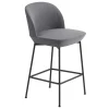 Chaise Oslo Counter 65 cm, Still 161-Anthracite black