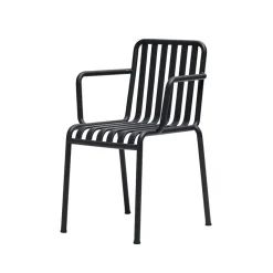 Chaise Palissade avec accoudoirs, Anthracite