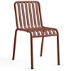 Chaise Palissade, Iron red