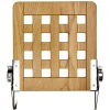 Chaise pliante Jaxon grille, chêne