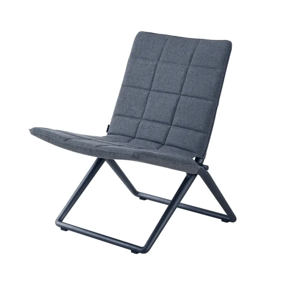Chaise pliante Traveller, Cane-Line airtouch gris