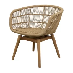 Chaise Stay swivel, Natural (Weave)
