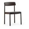 Chaise Timb, Brown ash-ultra leather chocolate