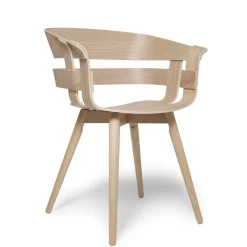 Chaise Wick Chair, chêne-pieds en chêne