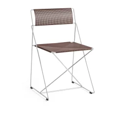 Chaise X-Line Indoor Outdoor, Iron red-hot galvanisé