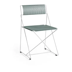Chaise X-Line Indoor Outdoor, Moss-hot galvanised