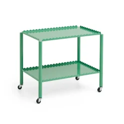 Chariot de service Arcs Trolley Low, Soft jade