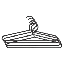 Cintre Alfred, anthracite, lot de 4